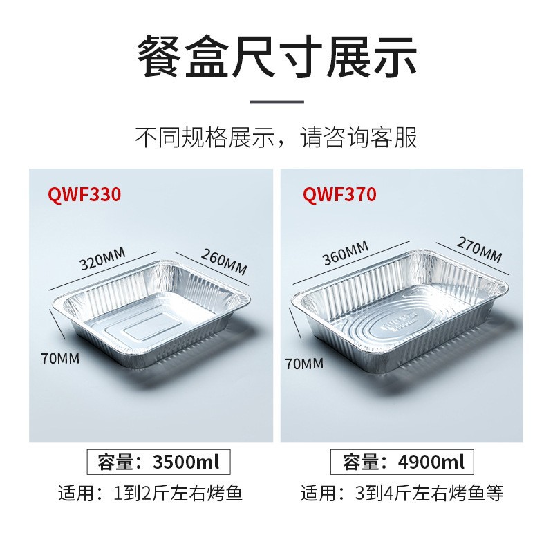 一次性餐盒实物图