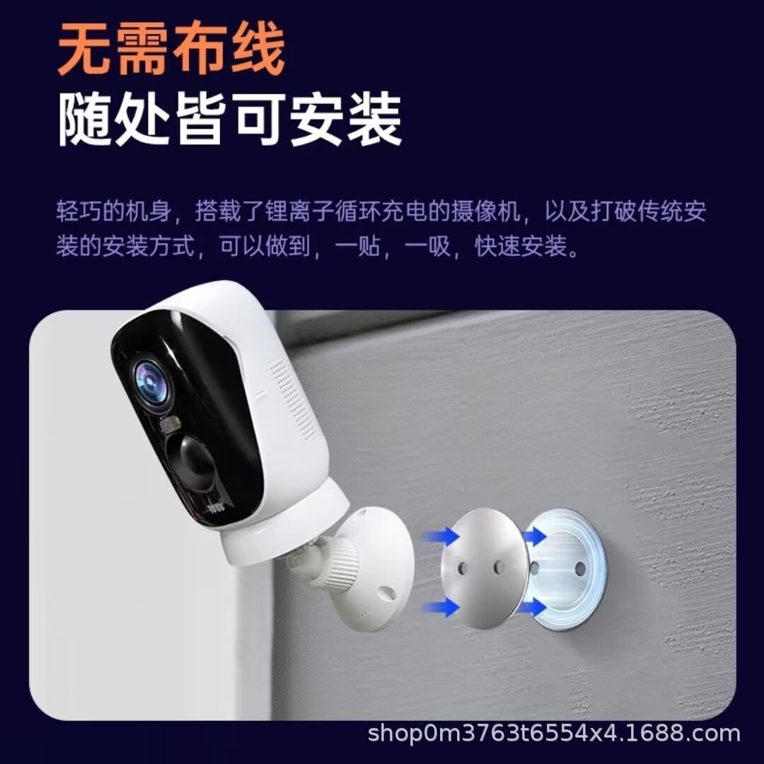 监控摄像机实物图