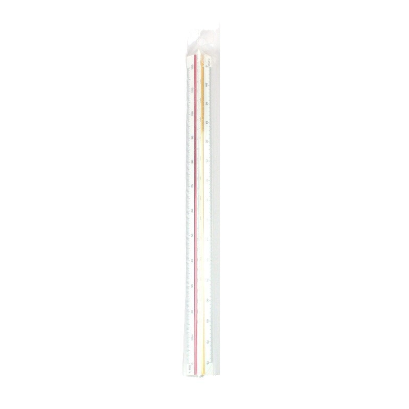 Yingcai Stationery Factory wholesals scale rulers, office stationery rulers, multi-functional sets, 15cm and 30cm plastic straight rulers. Customization available for foreign trade Item Picture