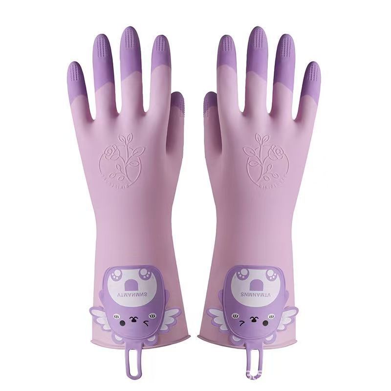 ويتم غسل الصحون في المصانع ذات الشعر المستقيم، وتنظيف القفازات المطاطية المصنوعة من اللاتكس ومقاومة للزيت والتزلج Item Picture