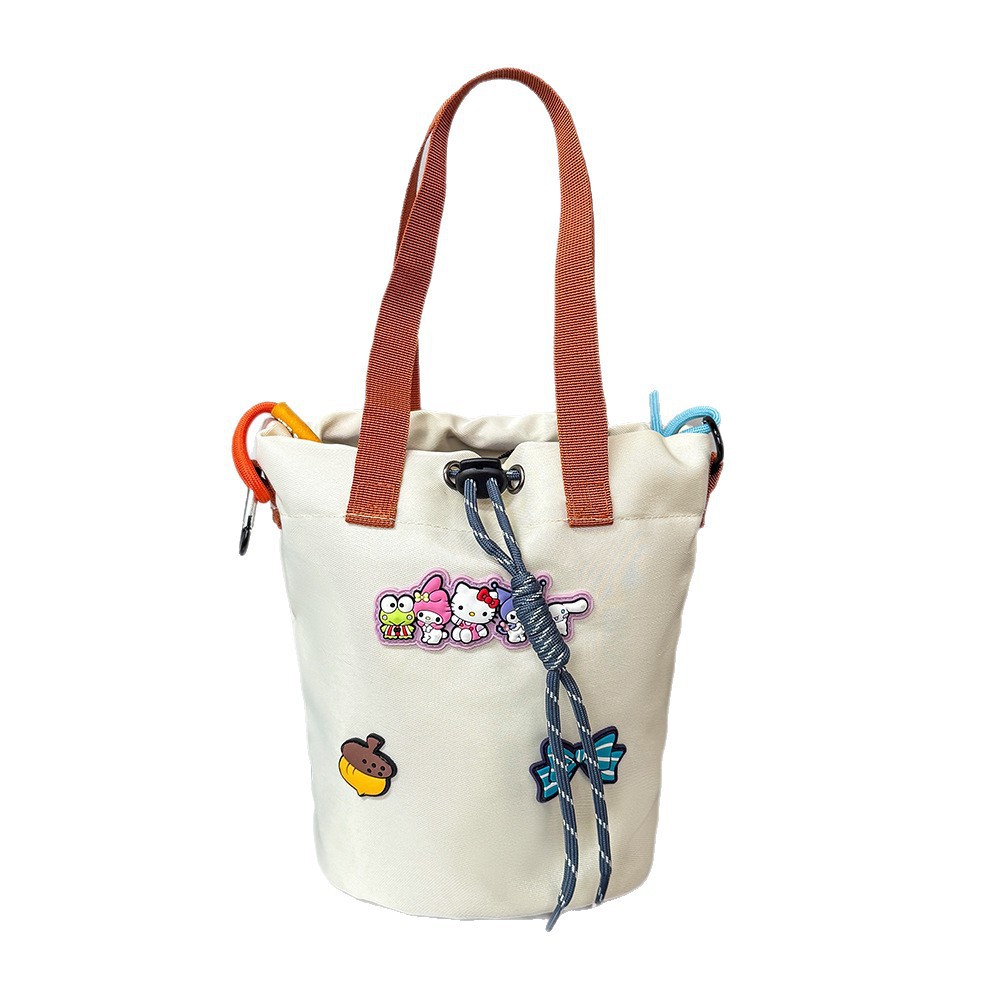 户外运动斜挎单肩包水壶袋手机包遛娃单肩包运动徒步旅行轻便挎包白底实物图