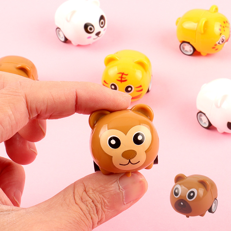 Wholesale of cute pet Huili car, cartoon animal Huili car, cute and fun pet mini car gifts, children's educational toys Specification image