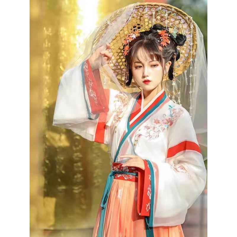 汉服女长袖中国风/明制表演服饰汉服/甲胄/表演服饰汉服/尾货细节图