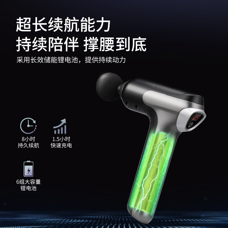 筋膜枪/筋膜枪弯头/筋膜枪运动/小按摩器/不求人筋膜枪产品图