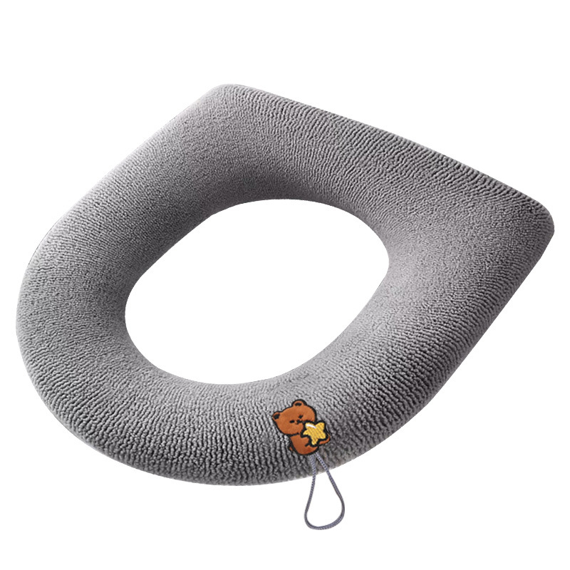 马桶垫座垫加厚坐便套坐便器四季通用款家用垫圈批发家居白底实物图