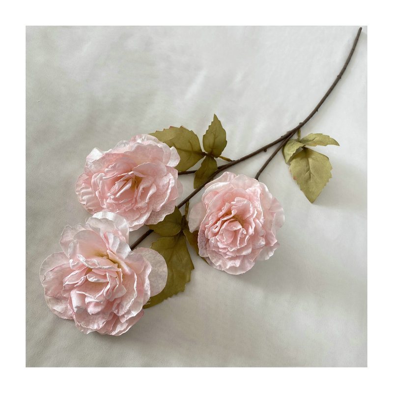 浪漫粉色系婚庆吊顶仿真花酒店商场婚礼堂软装假花吊顶绢花插花白底实物图