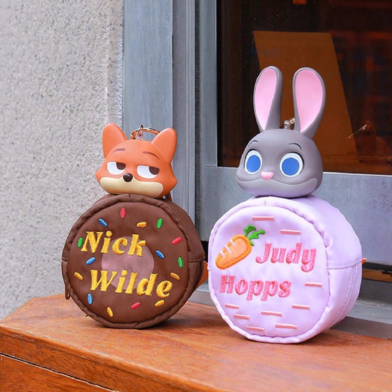 正版迪士尼疯狂动物城系列疯狂零钱包盲盒潮玩周边手办礼物批发产品图