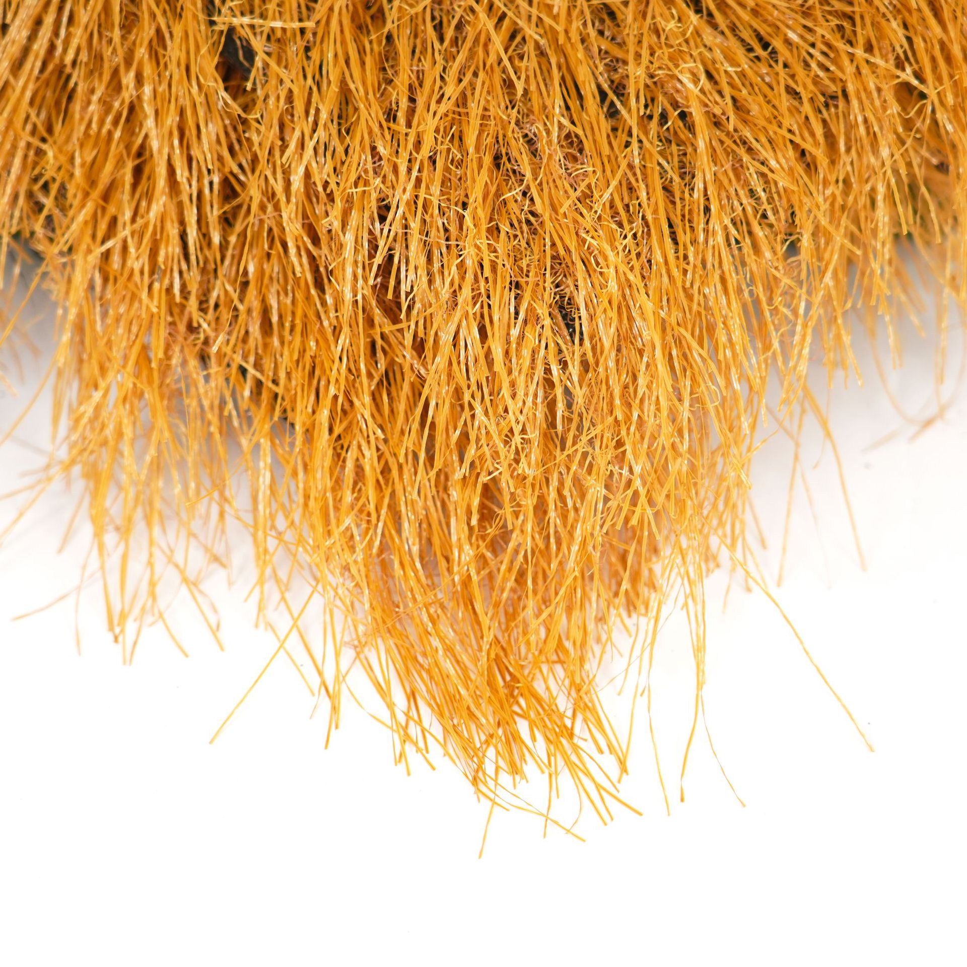 Cross-border hot-selling artificial thatch, scenic area decoration, artificial thatch tile roof, yellow plastic fake straw custom wholesale Application Scenario