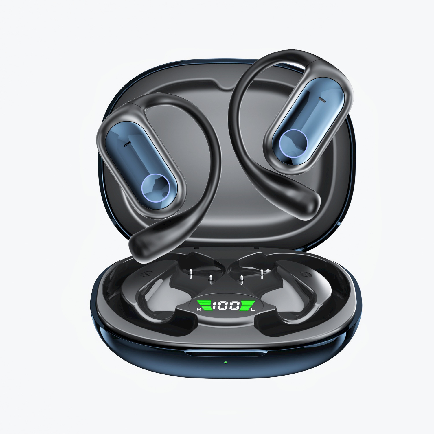 Open Bluetooth headphones, no pain after long-term use during exercise, AI intelligent translation headphones, brand new Bluetooth 5.4 Application Scenario