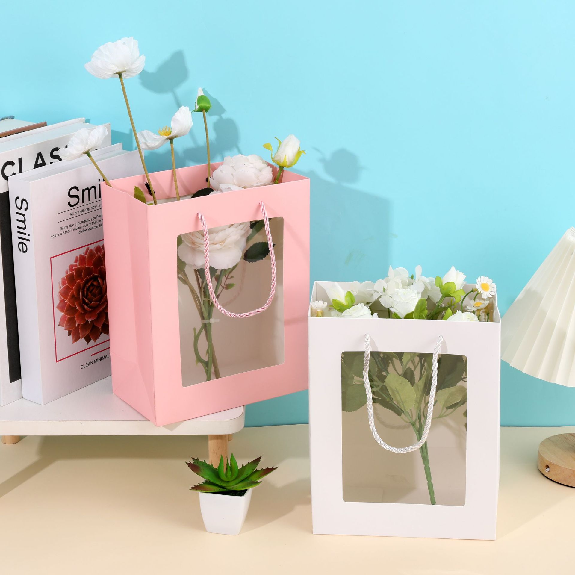 礼品袋/PVC袋子/包装袋pvc/服装店包装袋/服装店打包袋产品图