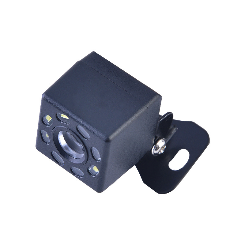 佩沃新款CCD通用倒车高清AHD鱼眼夜视广角八灯LED摄像头carcamera产品图