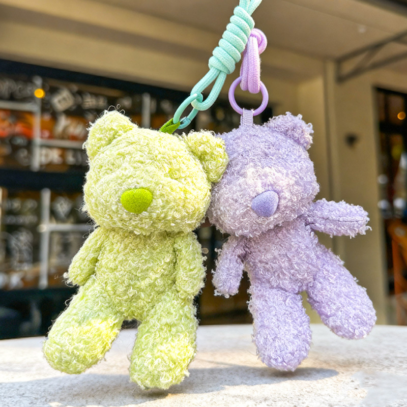 Cute fruit pile plush bear pendants, children's toys, dolls, bags, pendants, small commodities for street vending, wholesale in Yiwu Application Scenario