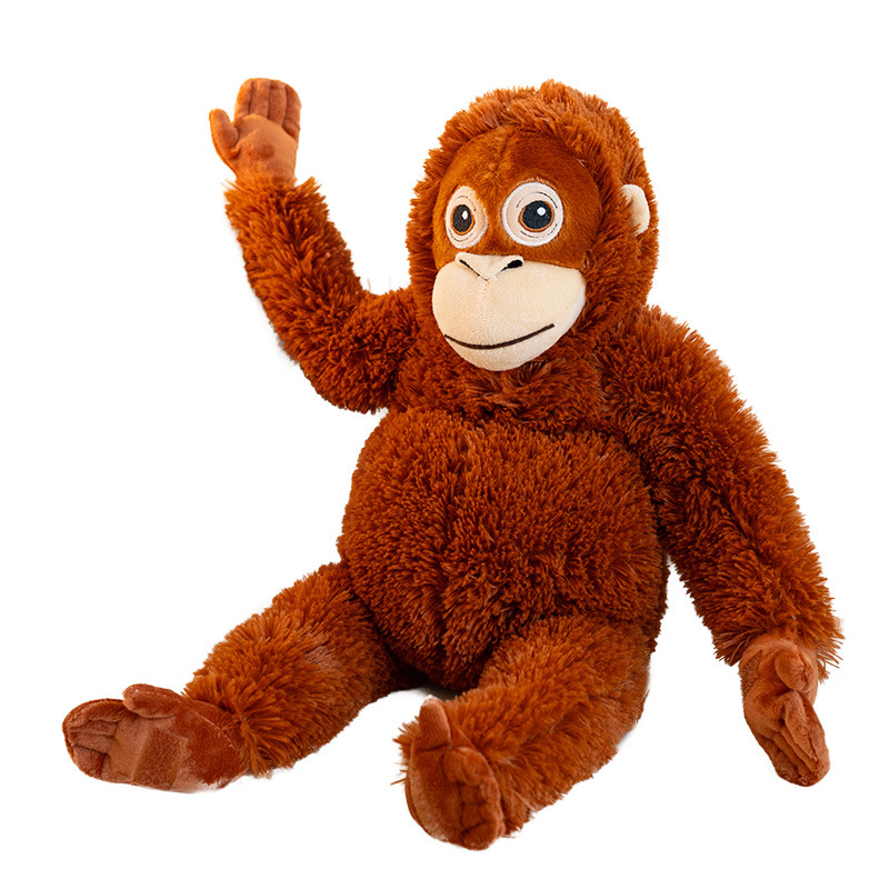 Cross-border trade gorilla ape figurines, simulated little monkey dolls, plush toys, long-armed monkeys, best-selling gifts Application Scenario