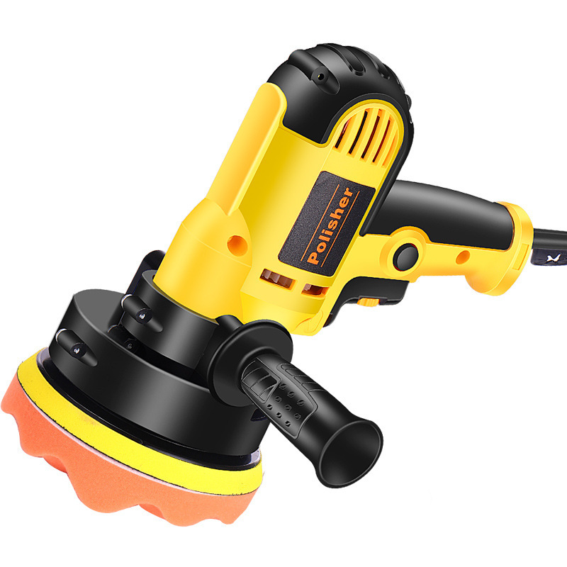Car beauty waxing machine, glazing machine, polishing tile, handheld electric grinding machine, portable waxing machine, automotive supplies Item Picture