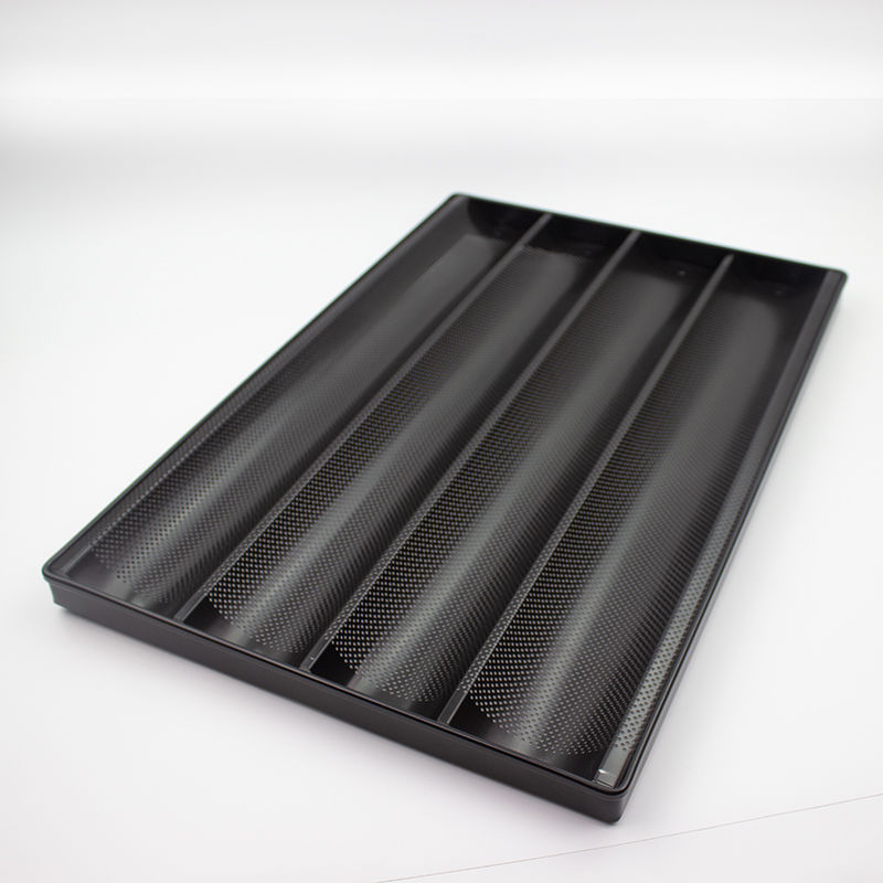 披萨烤盘/烤盘蛋糕盘/方形玻璃碗/煎锅/面包烘焙烤箱盘子分格白底实物图