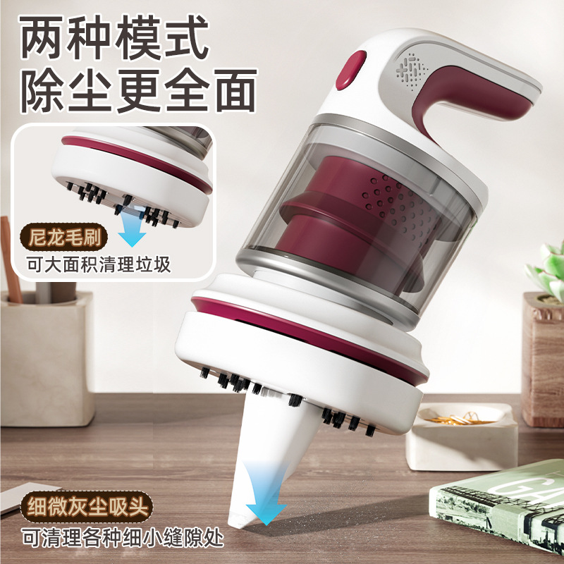 Wholesale of best-selling mini desktop multi-functional vacuum cleaners with USB charging, portable cleaning gifts for office, study and home use details Picture