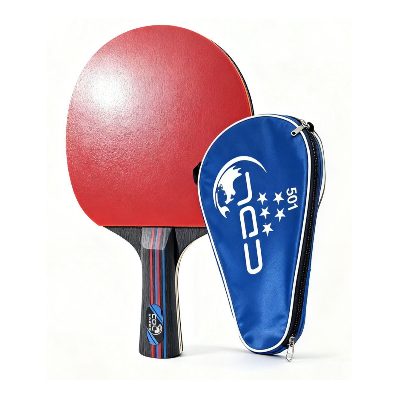 Chengdeli 5-star certified table tennis racket, single-racket high-elasticity base plate, easy to handle, professional training grade racket Item Picture