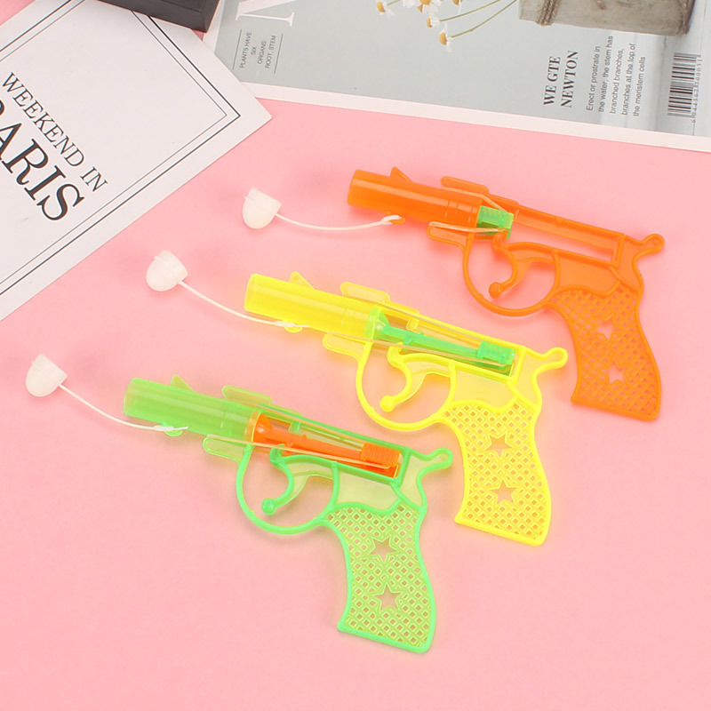 Nostalgic toy rubber band gun, childhood memories, classic 80s Dong Dong gun, empty gun, children's toy wholesale details Picture