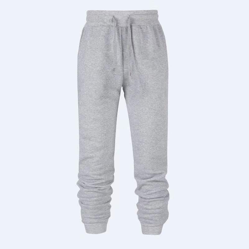 Autumn and winter fleece long pants for men's outdoor sports and fitness, European and American new thickened casual and fashionable fleece long pants Specification image