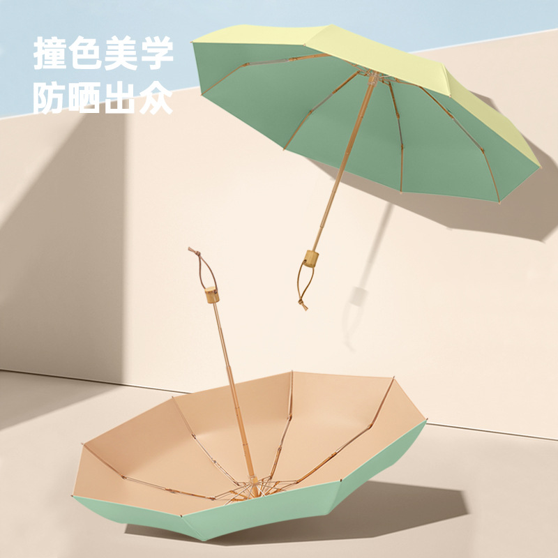 雨伞/遇水变色伞/大雨伞防晒/雨伞太阳伞/一次性雨伞产品图
