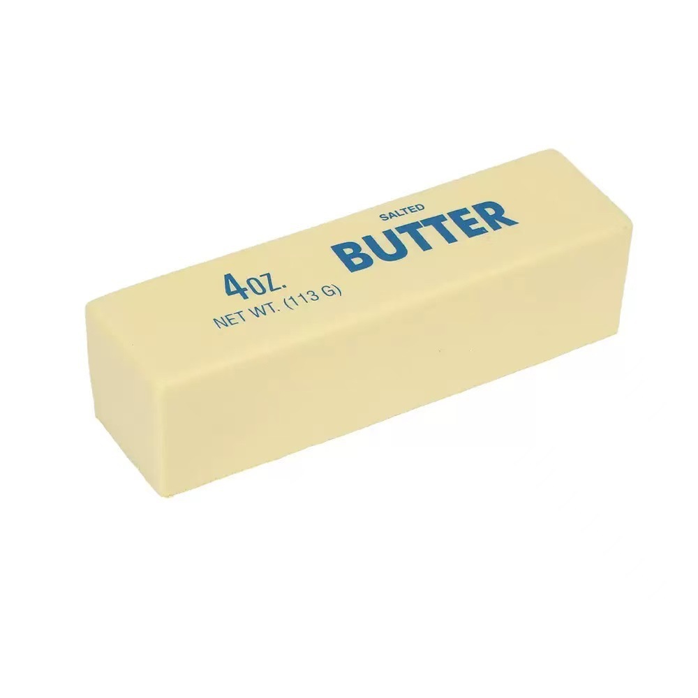 Wet soft, slow-sticky, fragrant simulation butter strip, slow rebound, kneading fun to relieve stress model prop, wet soft hand feel gift item Item Picture