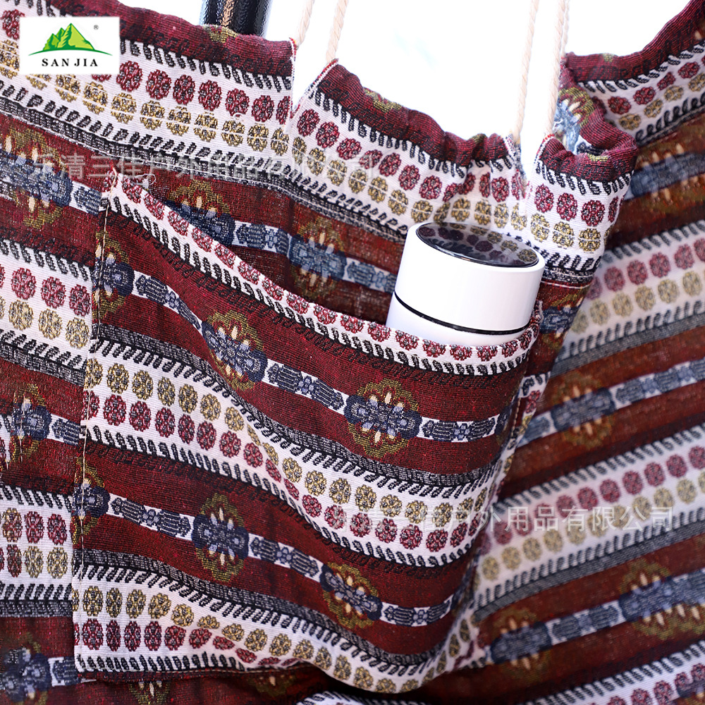 Outdoor thickened hammock, student swing, essential for dormitories, comfortable for home use, lazy college student dormitory hanging chair Application Scenario