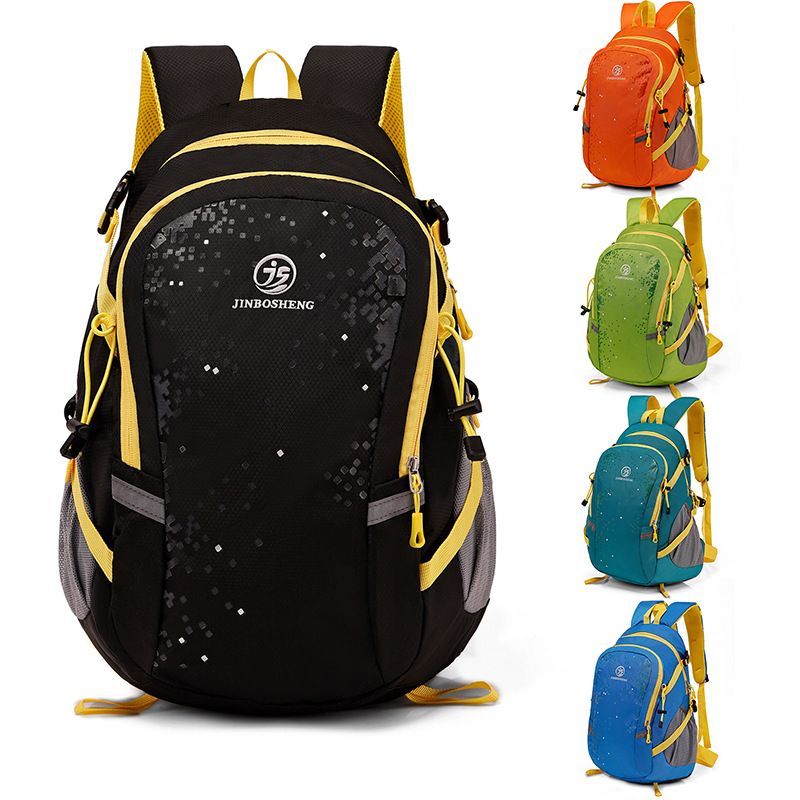 跨境大容量双肩包男户外徒步登山包运动休闲旅行包背包女透气背垫