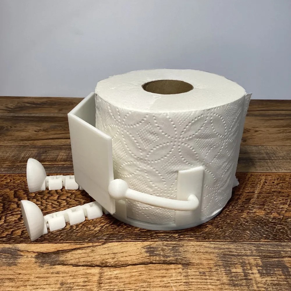 Cross-border bestsellers: 3D printed sanitary tissue holder, reading companion, toilet paper holder, decorative item, and cross-border toy decorative item Specification image