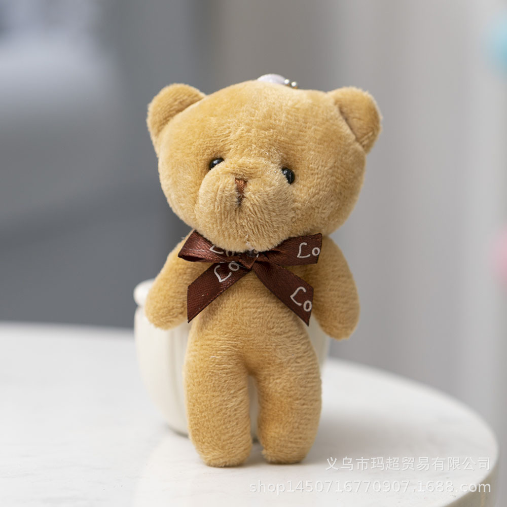 Dixiong plush connected bear figurines, bear toys, small gifts, wholesale and direct sales, keychains and pendants Specification image