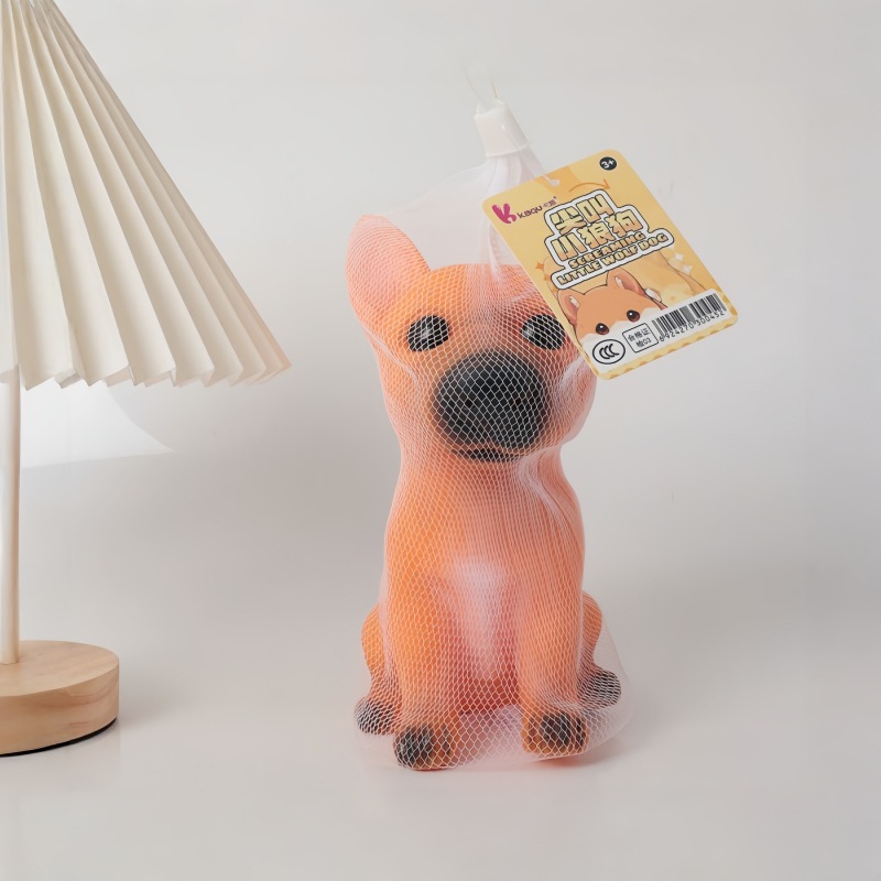 Cross-border new series of dog series artistic animal pvc statues, creative stress-relieving toys, desktop ornaments, relieve stress details Picture