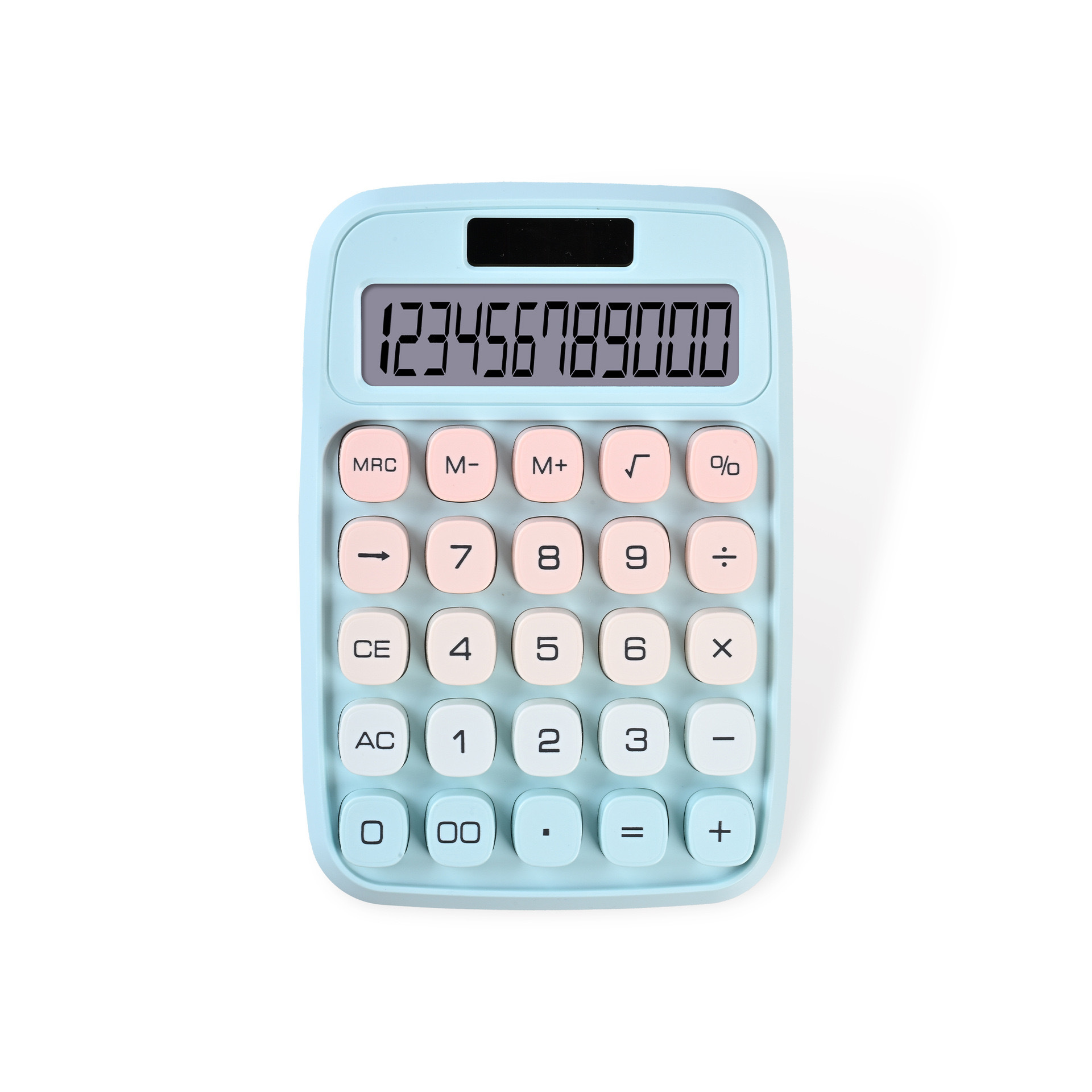 Cross-border best-selling calculator, dopamine large screen, student round machine, retro mechanical keyboard, special for computer exams Item Picture