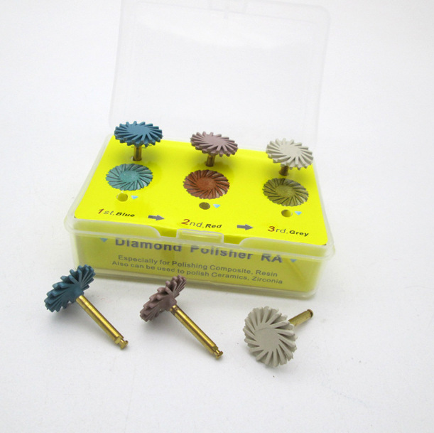 Cross-border exclusive dental and oral care materials, self-glazed polishing discs, dental composite resin polishing disc kits, polishing wheels Application Scenario