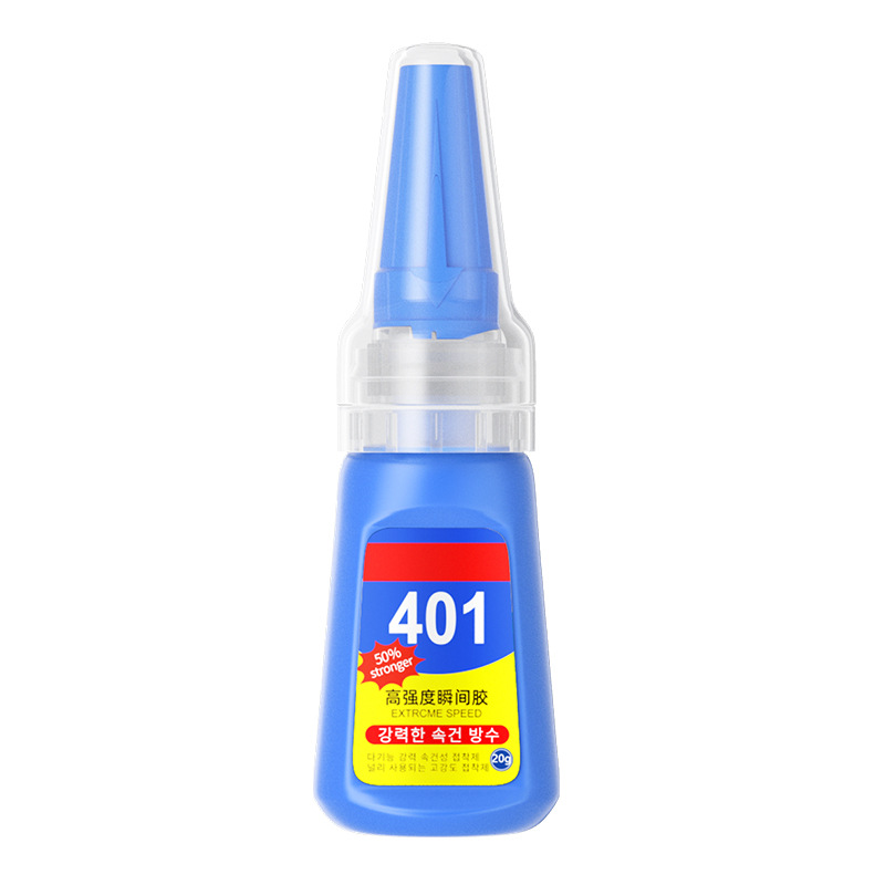 Transparent Korean version 401 glue, soft shoe repair, nail art, metal, plastic jewelry, multi-functional welding, high molecular Item Picture