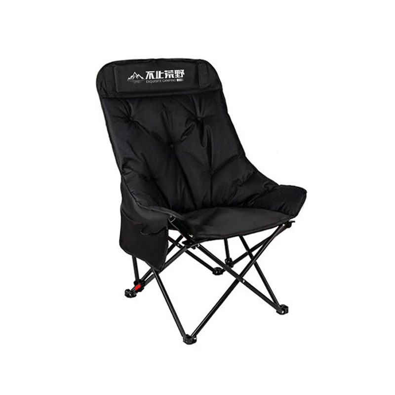 户外折叠便携椅轻便月亮椅三挡调节高靠背钓鱼凳露营桌椅午休躺椅详情图5
