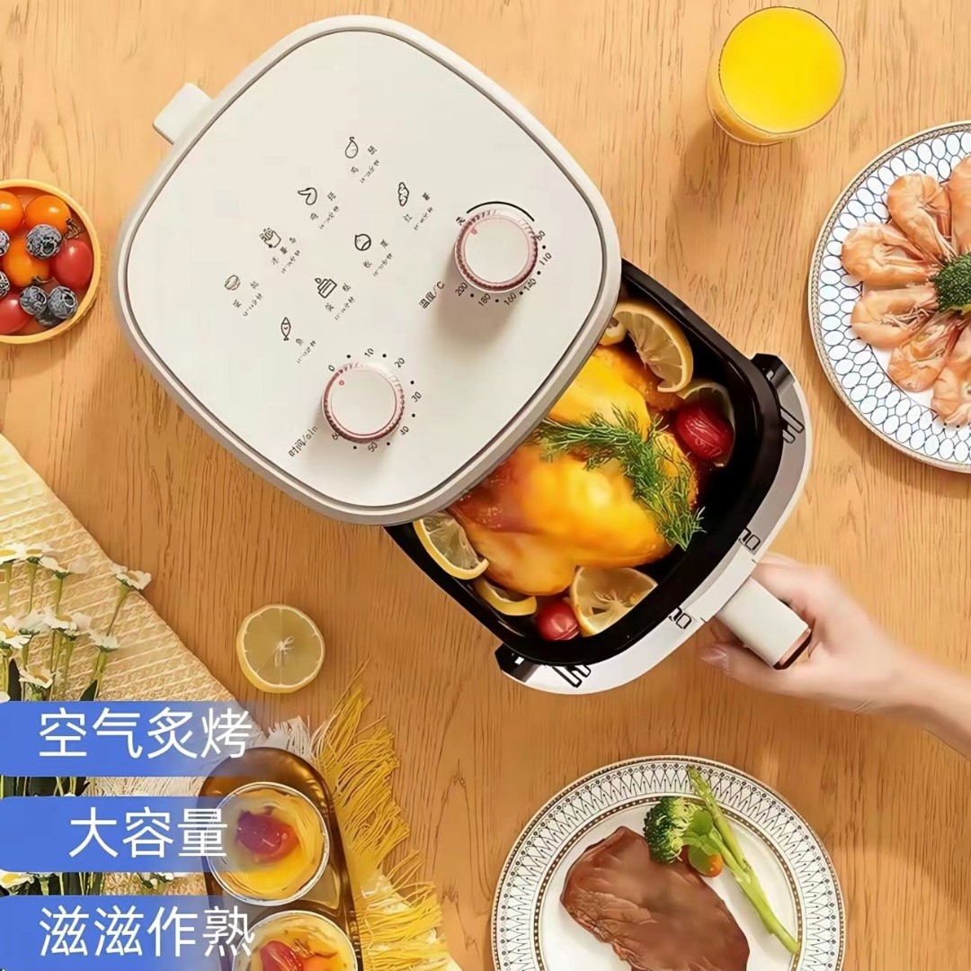 The new Xianke air fryer, a smart home electric fryer, is low-fat, does not require flipping, has a large capacity, and is a smoke-free electric oven details Picture