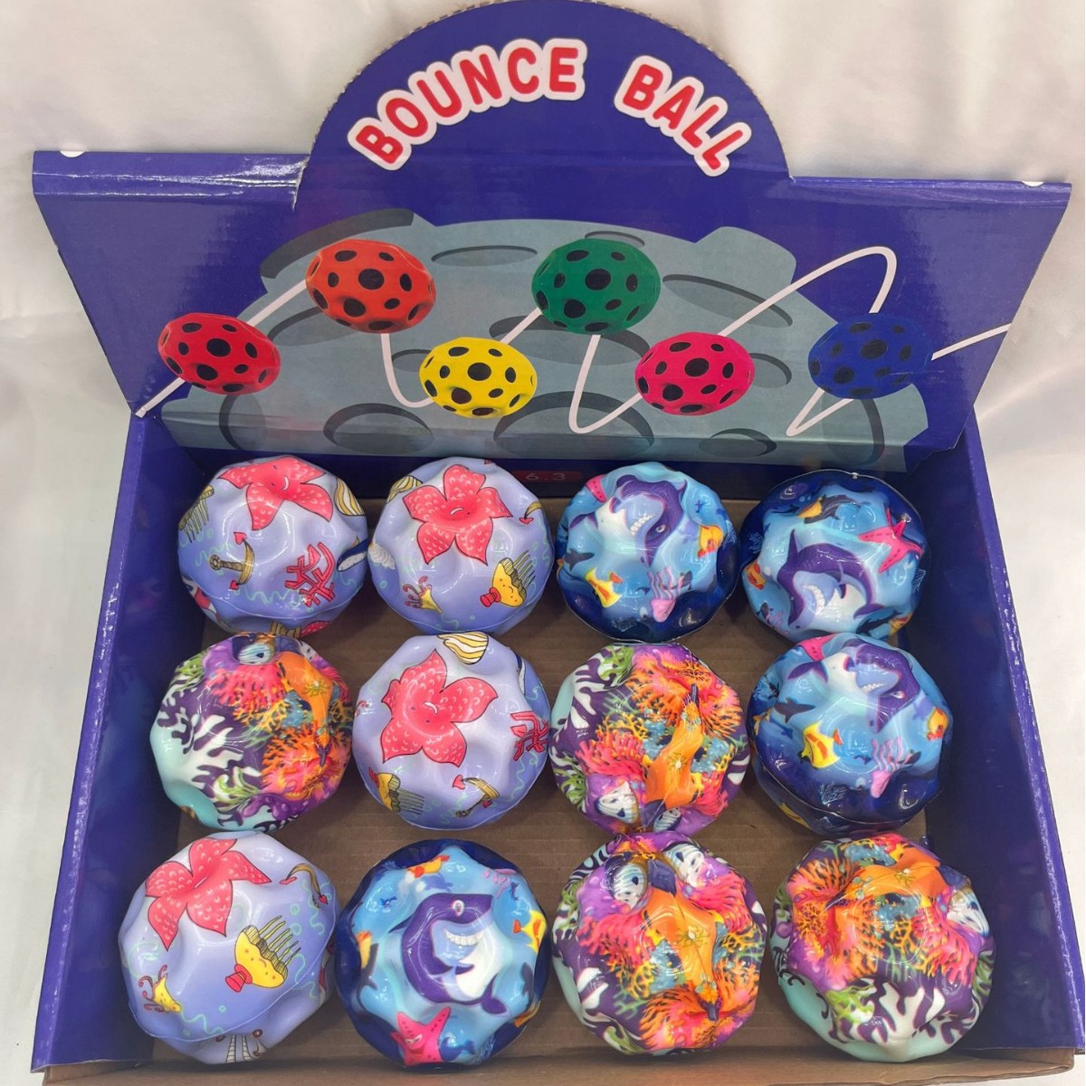 The wrist bouncy ball is a must-play tool for children's wrist strength players. It has strong bouncing and rebound force Specification image