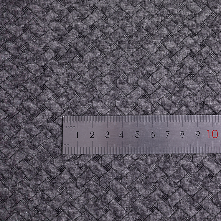 32s cotton-like polyester yarn knitted fabric, polyester stretch knitted jacquard fabric, baby and children's clothing and home textile fabric Specification image