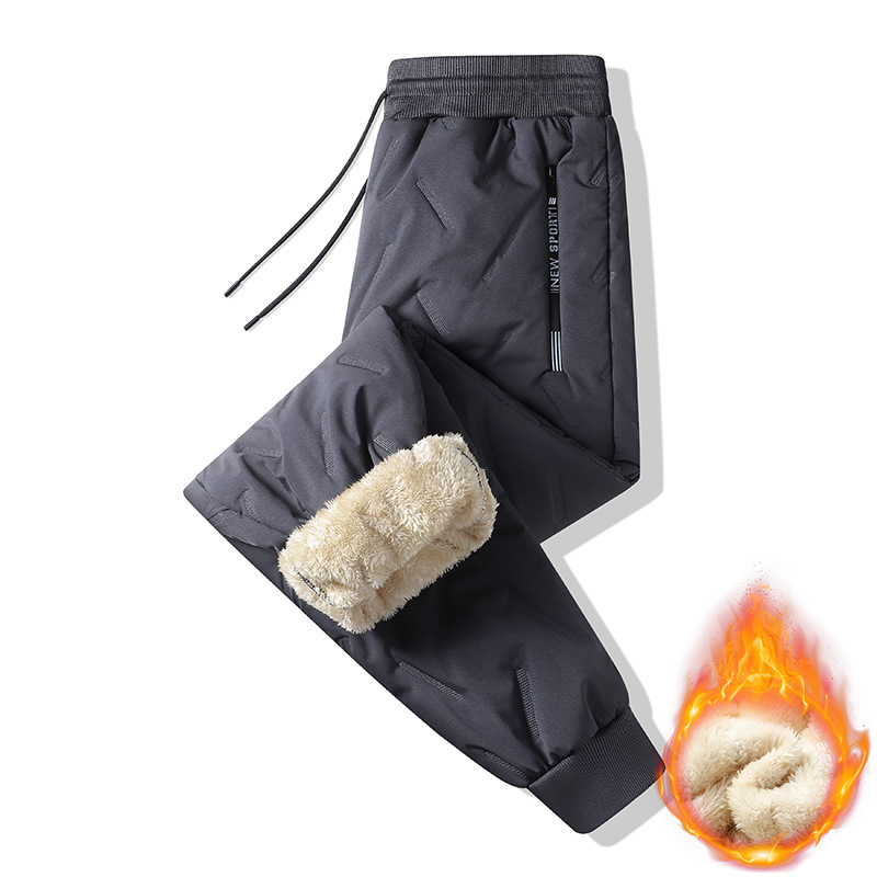 For men, it's better to wear loose-fitting and large-sized cotton pants in winter. They can wear loose straight-leg casual pants made of lambskin for warmth Specification drawing