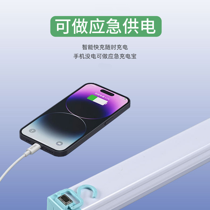 Jiuliang DP outdoor emergency light tube, fire light, ambient light, 12V waterproof strong light details Picture