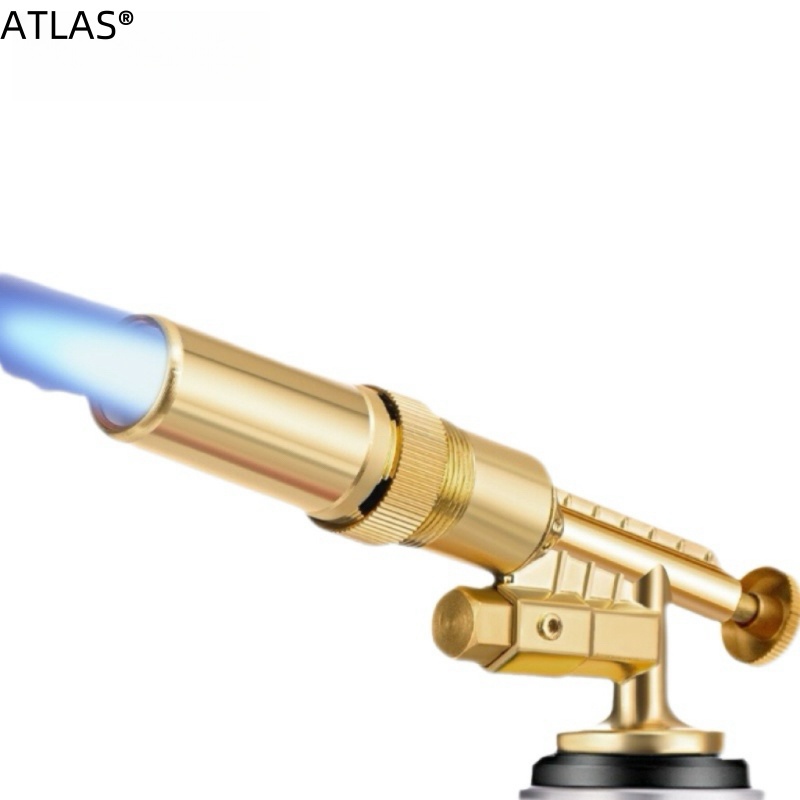 High-end all-copper household pig hair burner nozzle, household cassette gas cylinder igniter, all-copper blowtorch gas