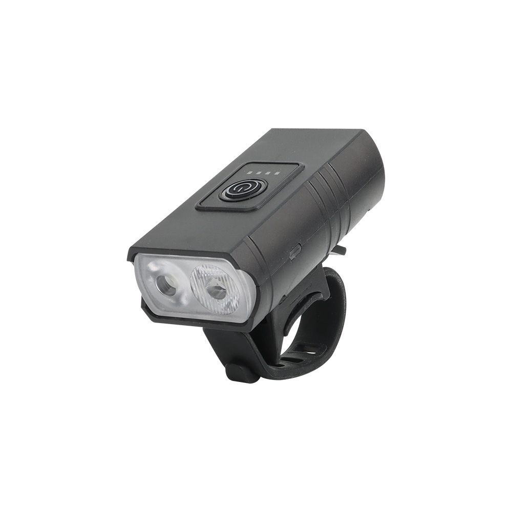 Cross-border new dual-lamp outdoor cycling sports bike lamp with floodlight and focus function, portable USB charging bicycle lamp
