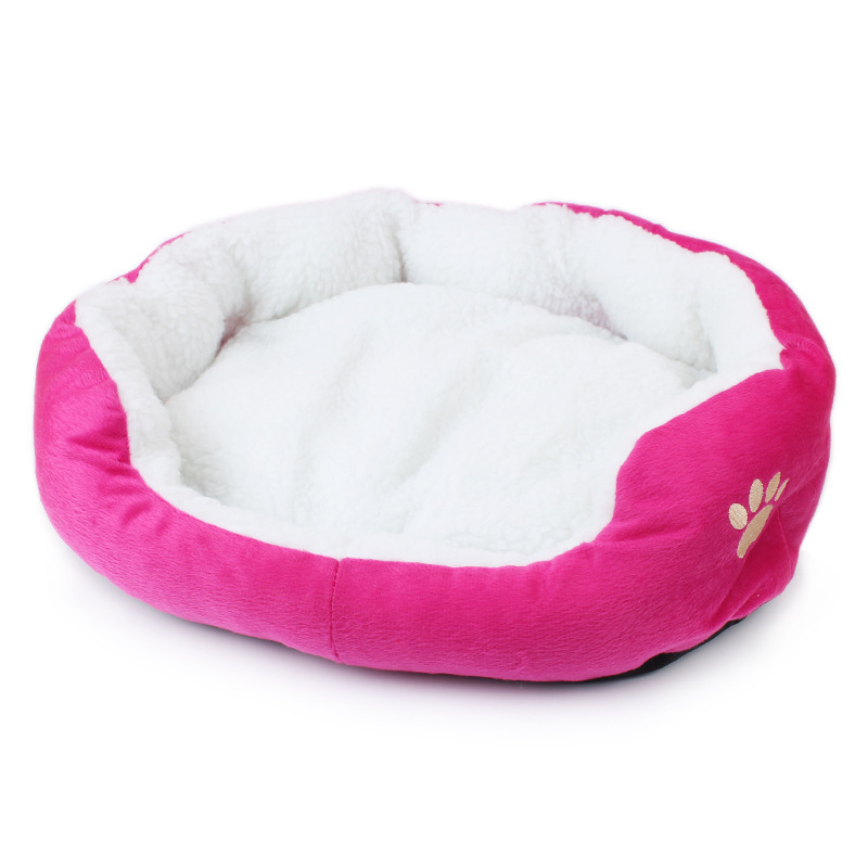 Venta directa de fábrica pequeño tamaño grande corderos de peluche perro perrera teddy by bear pet kennel cojín suministros en stock al por mayor Item Picture