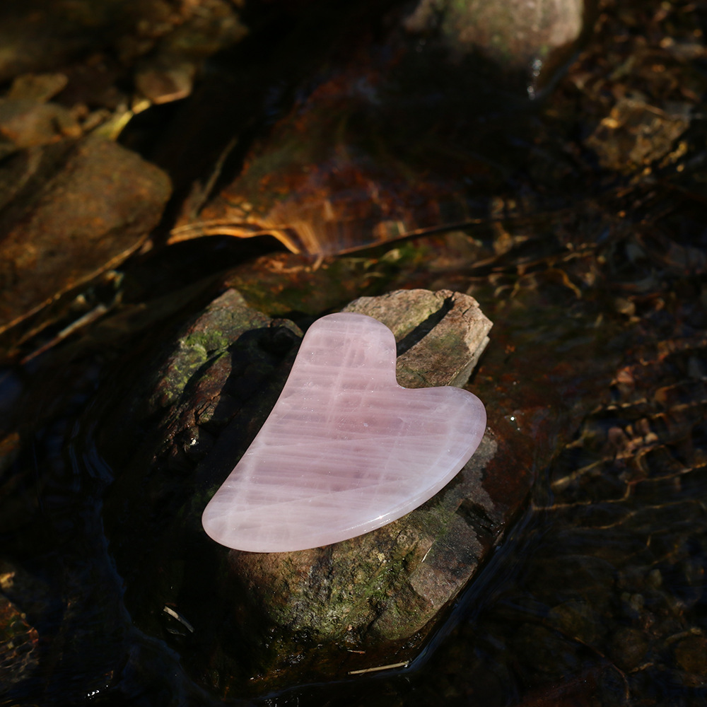 玉石刮痧板/刮痧板/经络/紫铜刮痧/指压板产品图