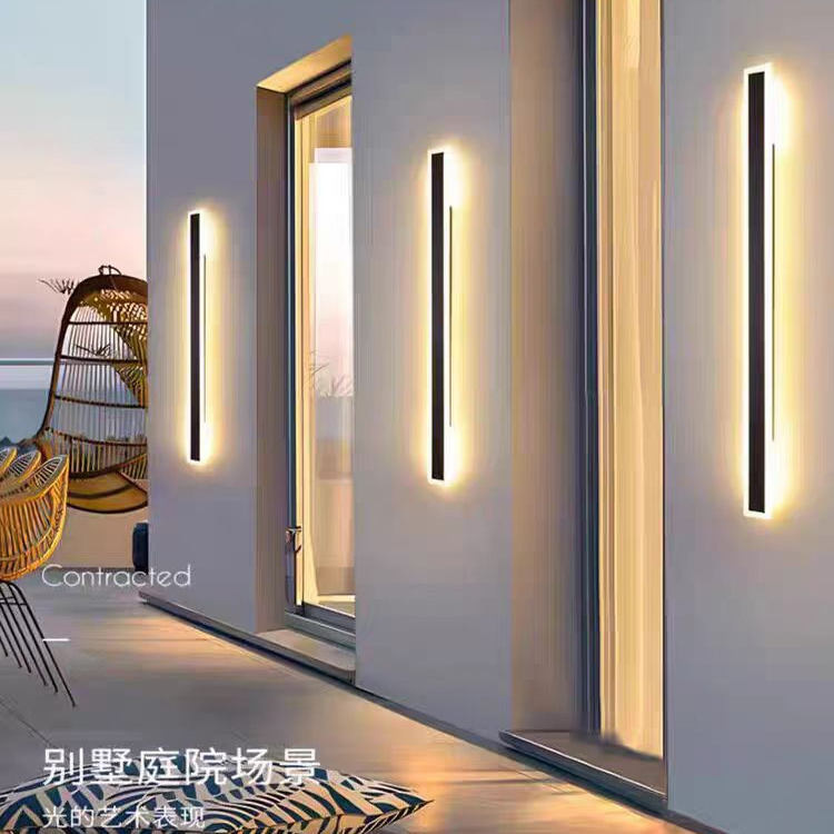 Cross-border new Chinese-style outdoor wall lamps for villas, courtyards, gardens, hotels, corridors, staircases and walls Specification image