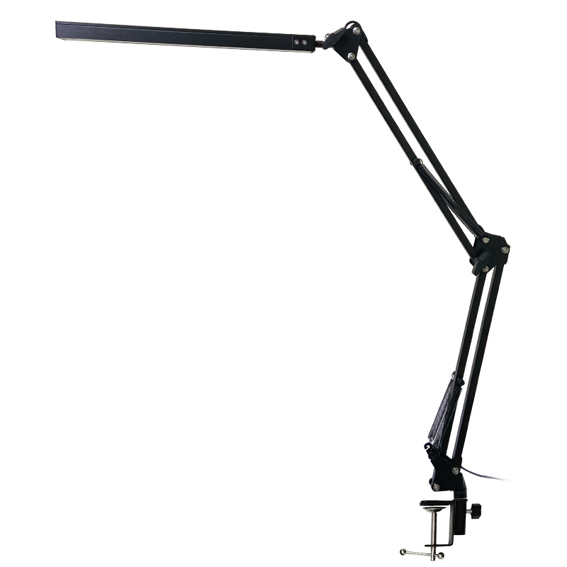 Desk lamp, eye-protecting study lamp, charging reading lamp, desktop clip lamp, plug-in bedside lamp, dormitory screen lamp, full spectrum Item Picture