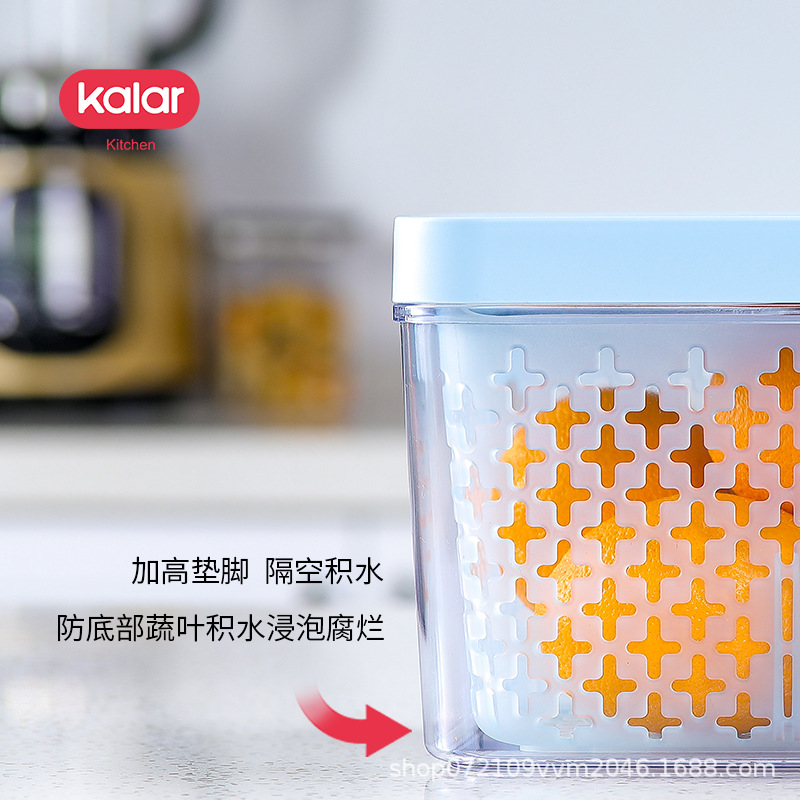 冰箱整理神器/饺子，云吞速冻盒/不锈钢304方形/冰箱可移动底座/食品透明储物箱细节图