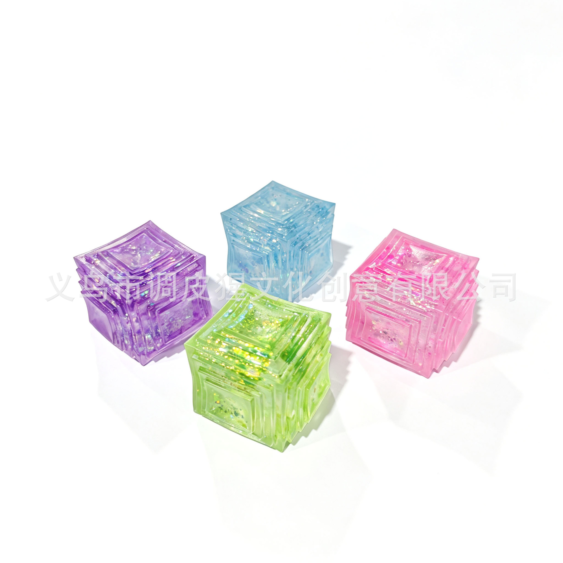 YGORO Maltose Aurora Cube Pulp Ball toy Application Scenario