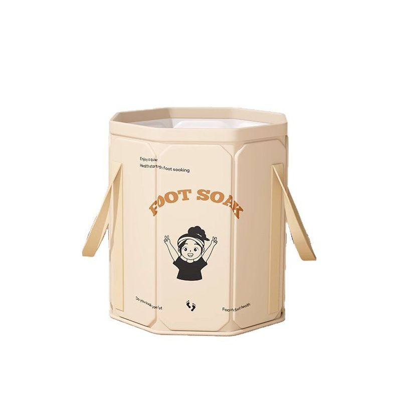 可折叠泡脚桶过膝过小腿家用便携式高深儿童洗脚盆保温养生泡脚袋