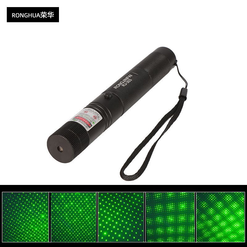 Factory direct sales: Green Light 303 Starry Sky Flashlight, outdoor green light flashlight, teaching pen, sales Command and instruction pen