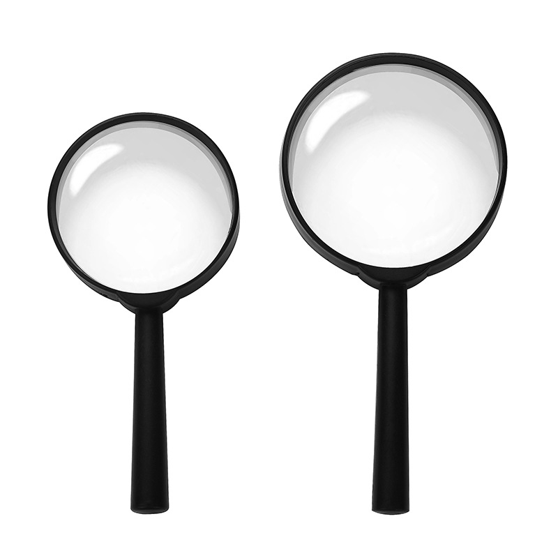Wholesale of 60mm color magnifying glass acrylic high-definition children's observation handheld science and education outdoor exploration and intelligence toys Item Picture
